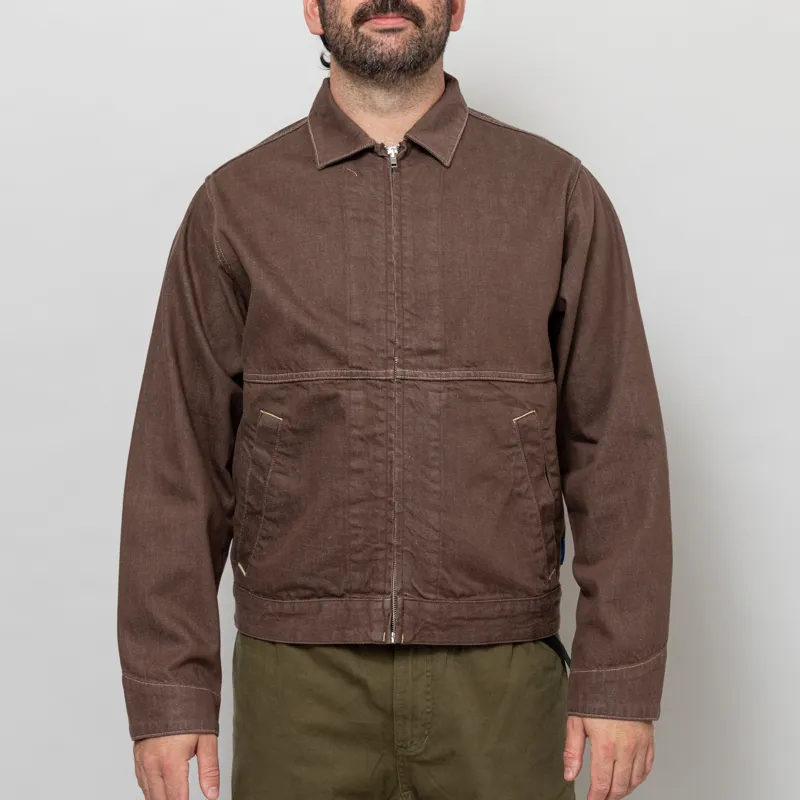 Gramicci Japanese Slub Denim Jacket Amber