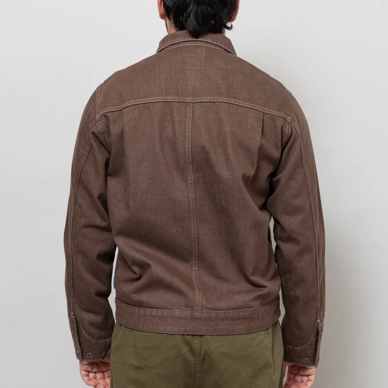 Gramicci Japanese Slub Denim Jacket Amber-3