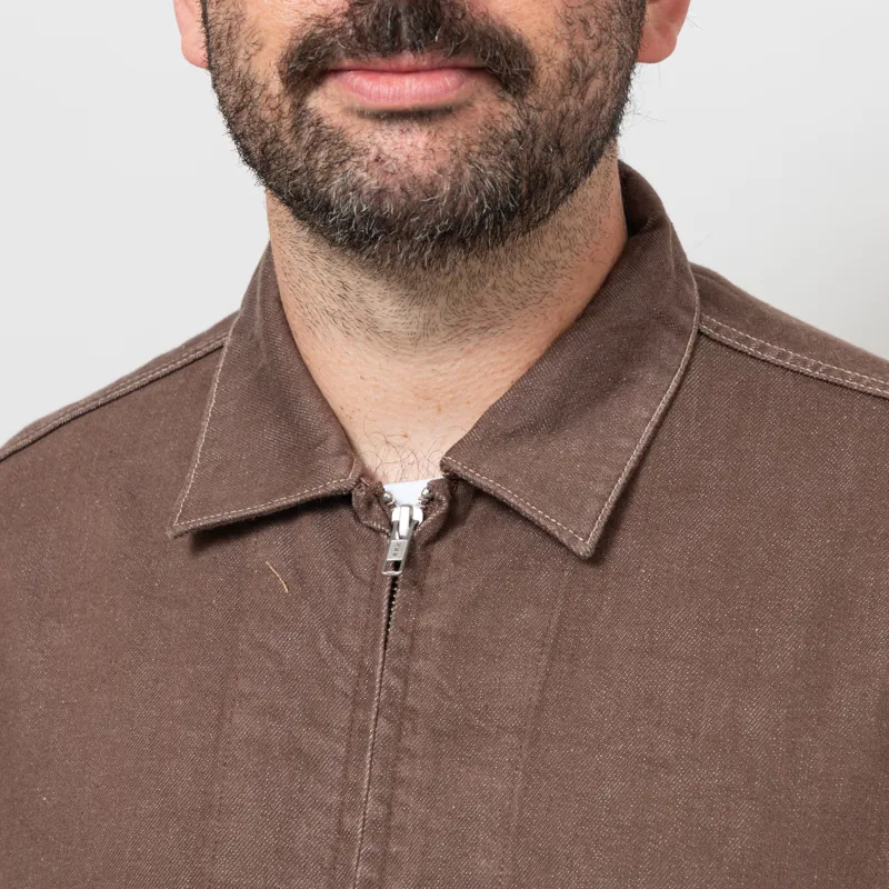 Gramicci Japanese Slub Denim Jacket Amber-5