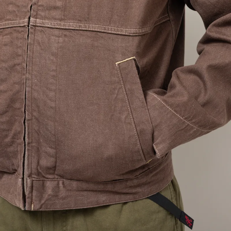 Gramicci Japanese Slub Denim Jacket Amber-7