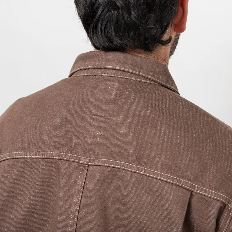 Gramicci Japanese Slub Denim Jacket Amber-6