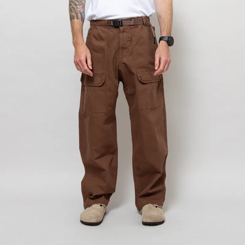 Gramicci Cotton Canvas EQT Pants Chocolate Aged