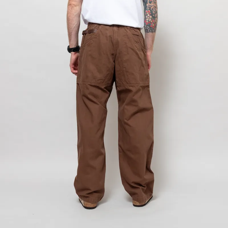 Gramicci Cotton Canvas EQT Pants Chocolate Aged-3