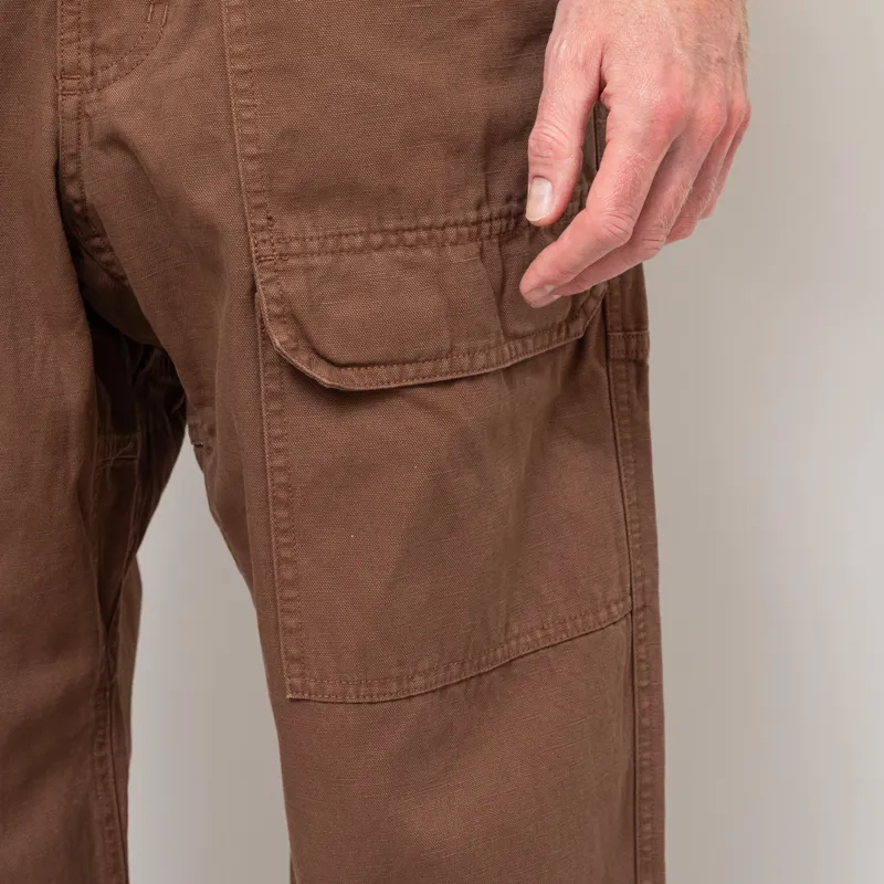 Gramicci Cotton Canvas EQT Pants Chocolate Aged-11