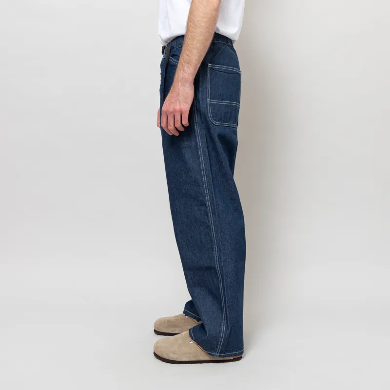 Gramicci Sutter Denim Pants Rinsed Indigo-2
