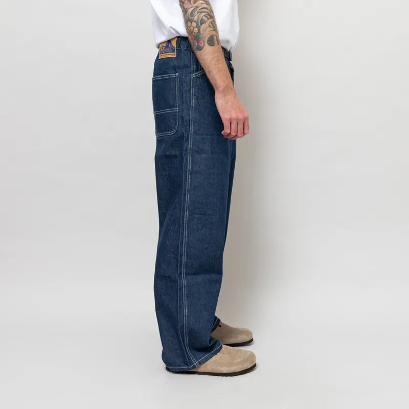Gramicci Sutter Denim Pants Rinsed Indigo-4