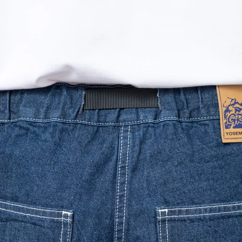 Gramicci Sutter Denim Pants Rinsed Indigo-8