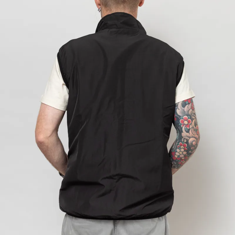 Gramicci Thermal Fleece Reversible Vest Tobacco-5