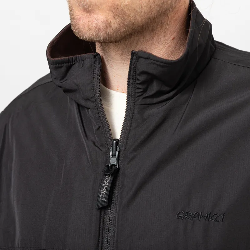 Gramicci Thermal Fleece Reversible Vest Tobacco-8