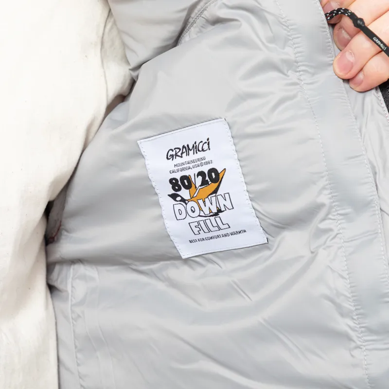 Gramicci Down Puffer Hooded Jacket Burnt Red-9