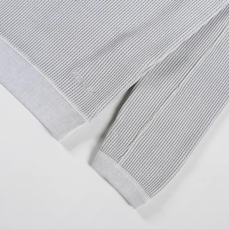 Gramicci Waffle Crew Pullover Pewter-4