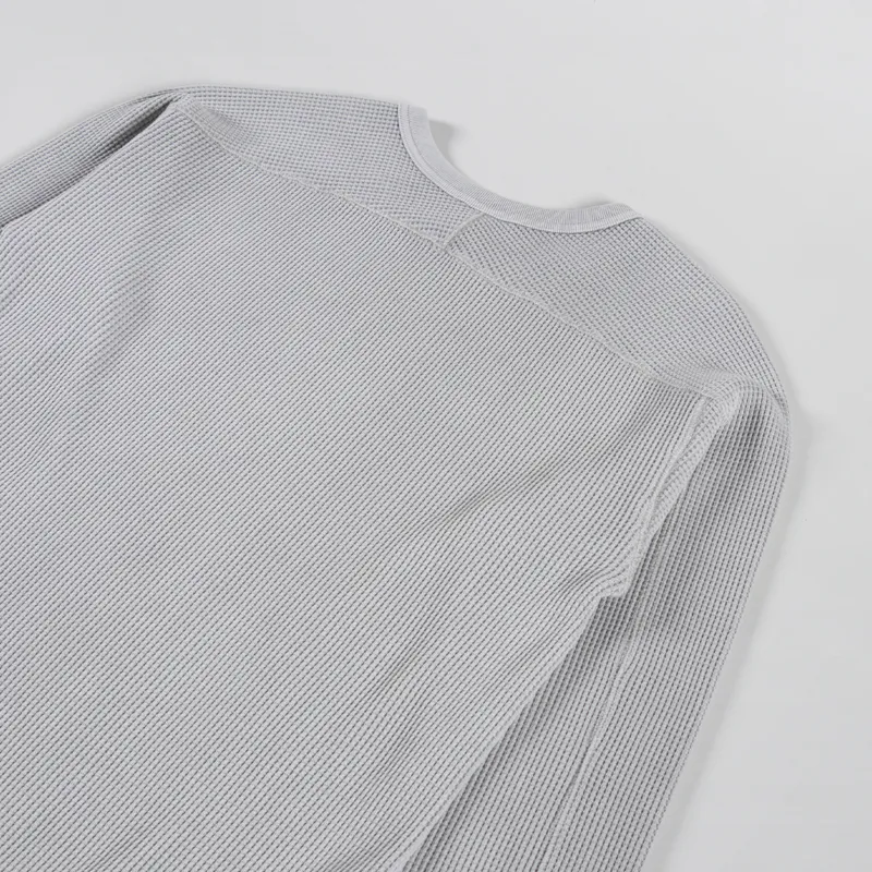 Gramicci Waffle Crew Pullover Pewter-6