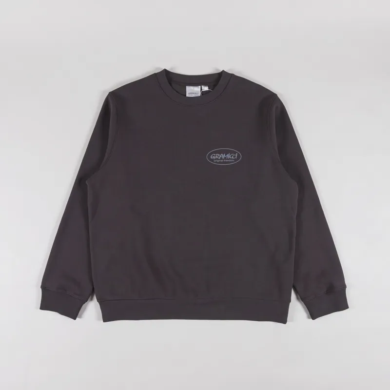Gramicci Original Freedom Sweatshirt Deep Brown-1