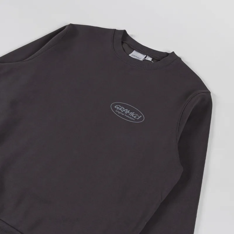 Gramicci Original Freedom Sweatshirt Deep Brown-3