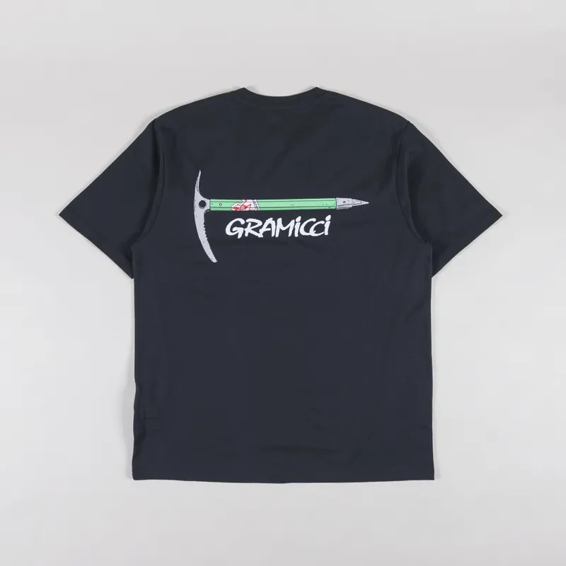 Gramicci Ice Axe T Shirt Vintage Black