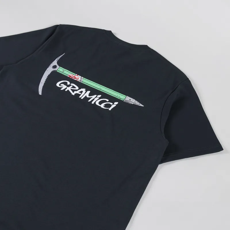 Gramicci Ice Axe T Shirt Vintage Black-2