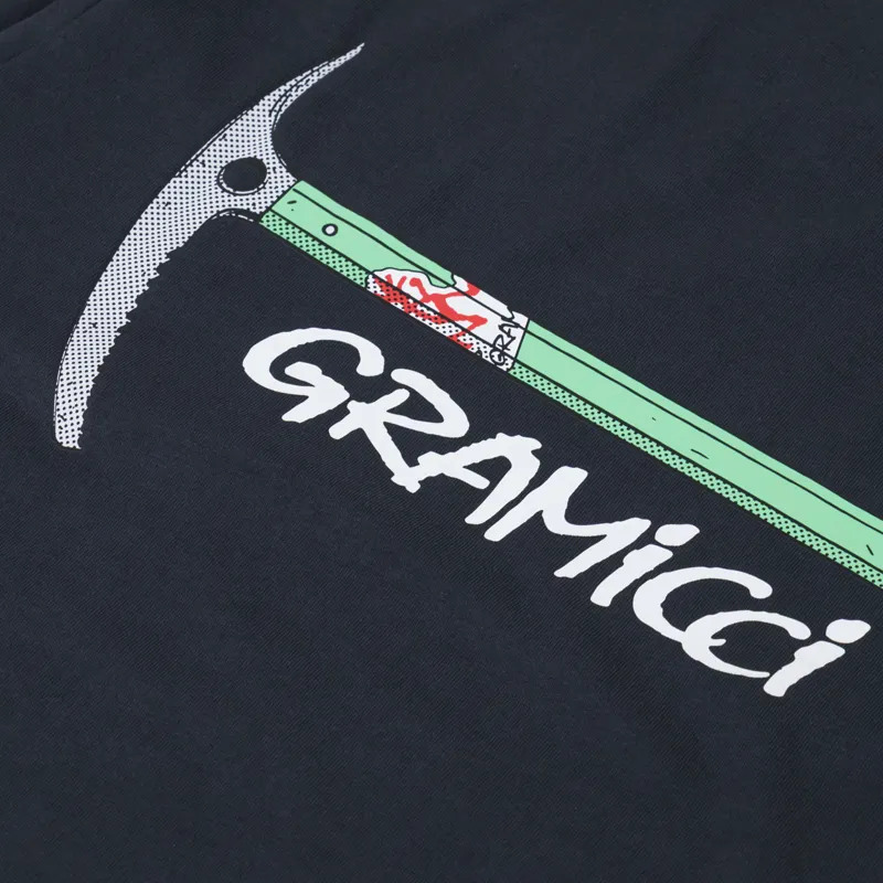 Gramicci Ice Axe T Shirt Vintage Black-4