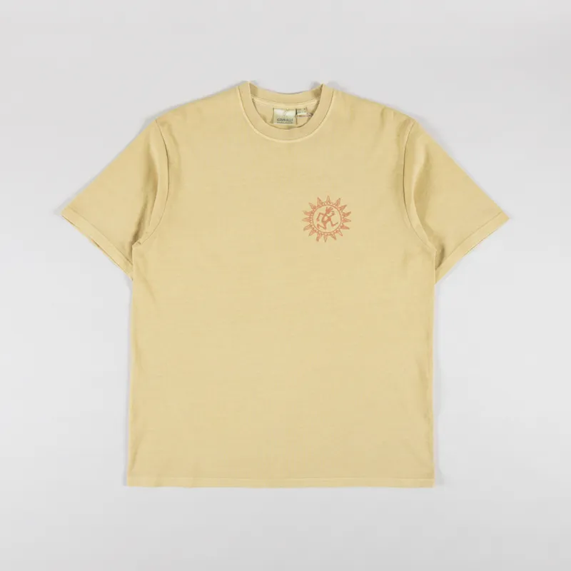 Gramicci Sun T Shirt Mustard Pigment-1