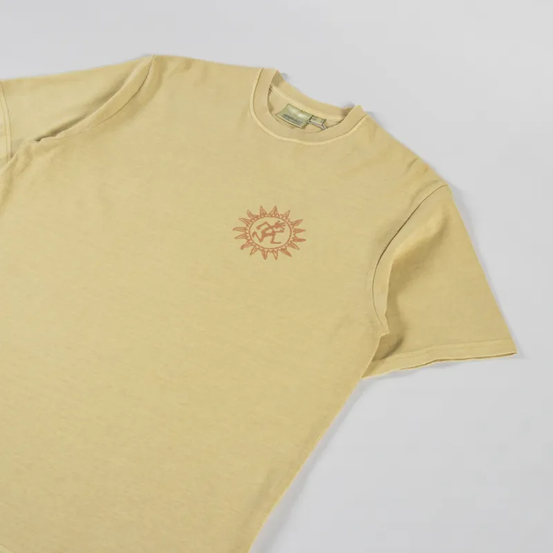 Gramicci Sun T Shirt Mustard Pigment-3