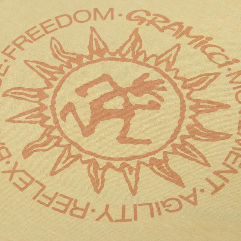 Gramicci Sun T Shirt Mustard Pigment-4