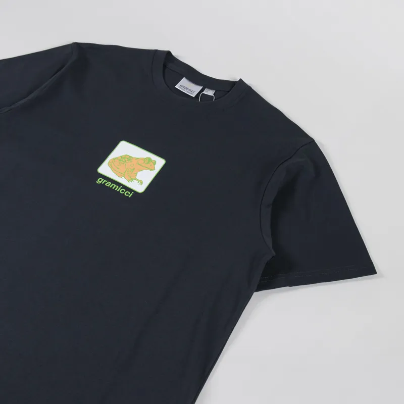 Gramicci Toad T Shirt Vintage Black-1