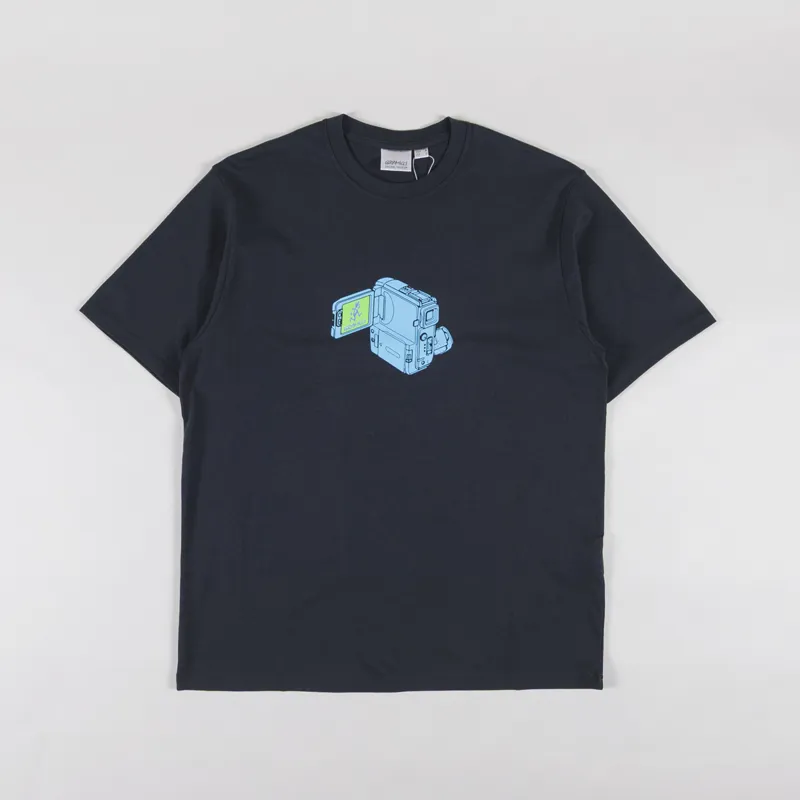 Gramicci Camcorder T Shirt Vintage Black