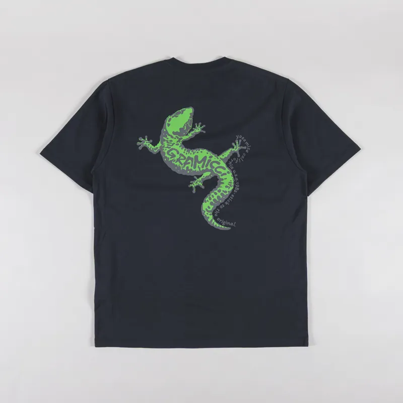 Gramicci Gecko T Shirt Vintage Black