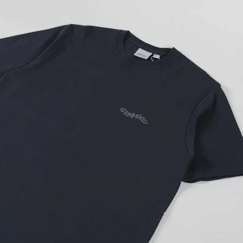 Gramicci Gecko T Shirt Vintage Black-3