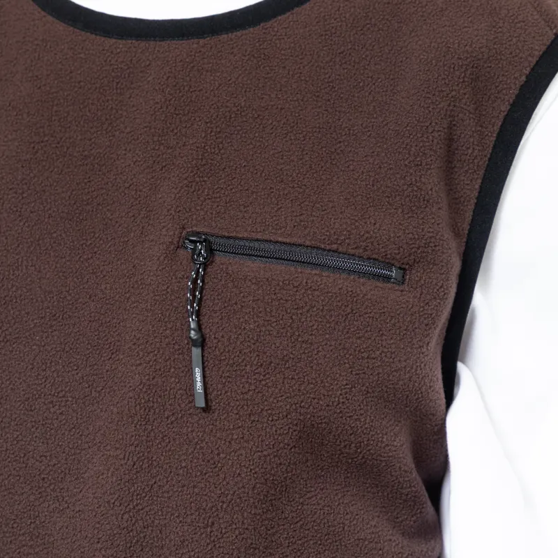 Gramicci Womens Thermal Fleece Pullover Tobacco-6