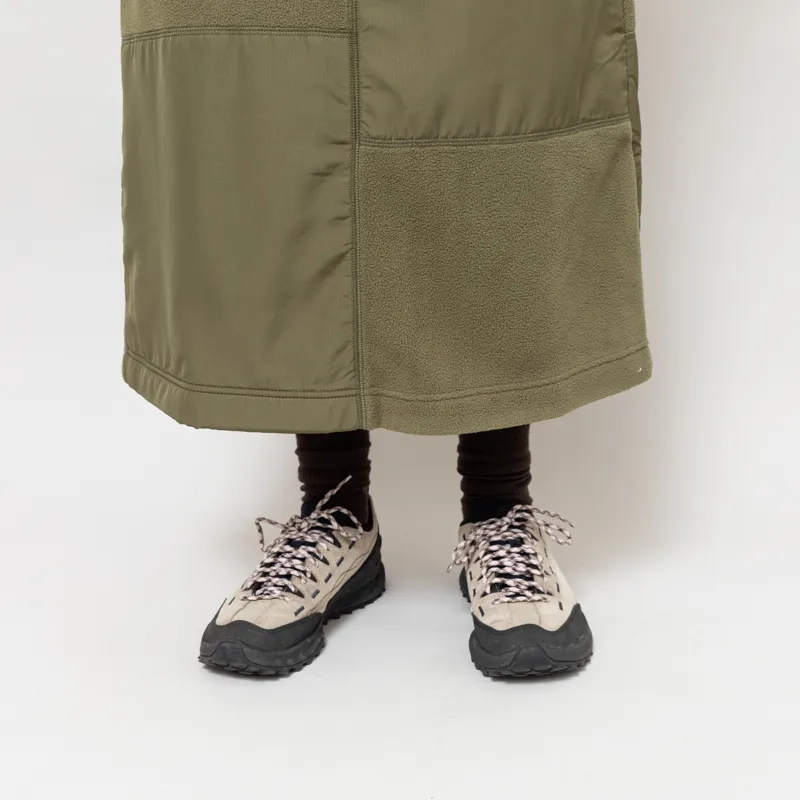 Gramicci Womens Thermal Fleece Patch Skirt Olive-5