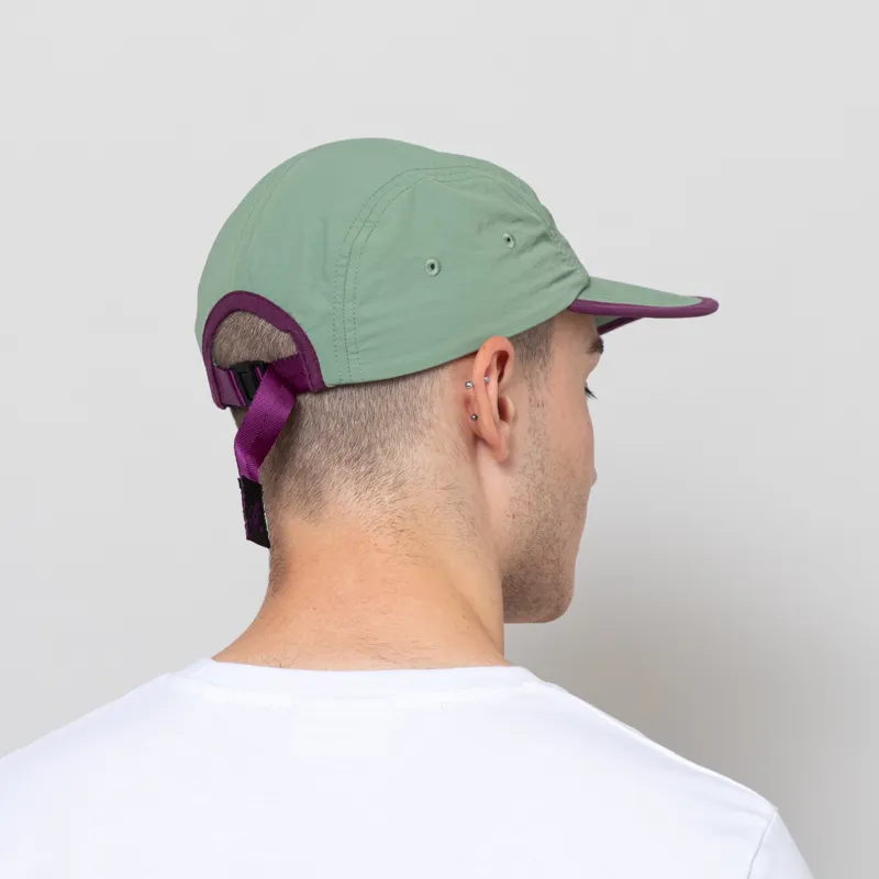 Gramicci Nylon 5 Panel Cap Teal-2