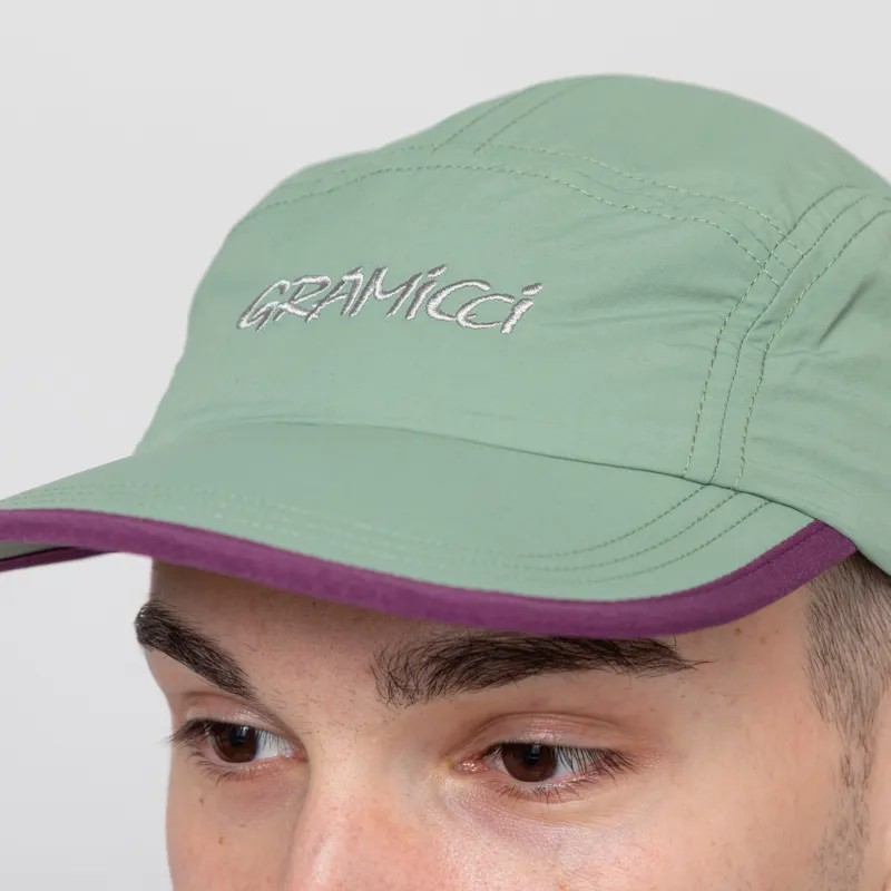 Gramicci Nylon 5 Panel Cap Teal-3