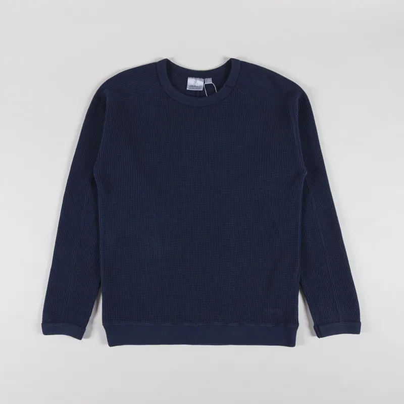 Gramicci Waffle Crew Pullover Twlight