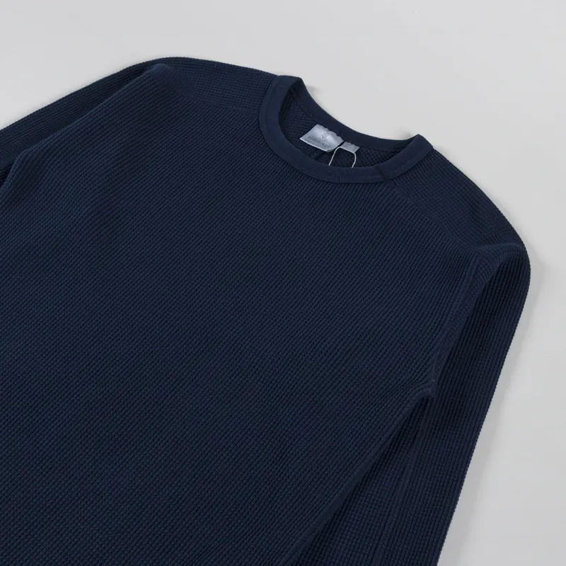 Gramicci Waffle Crew Pullover Twlight-2