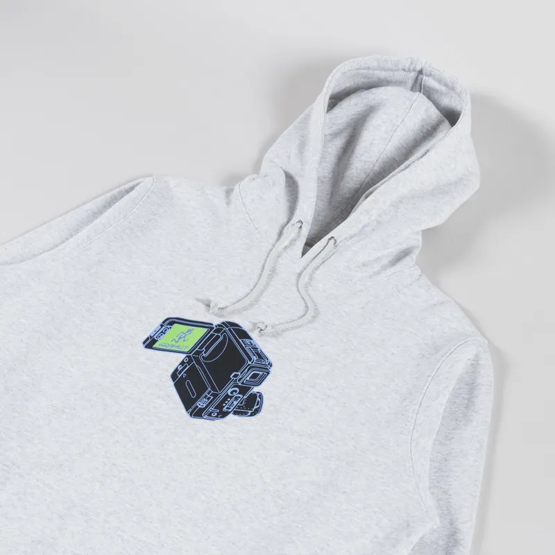 Gramicci Camcorder Hooded Sweatshirt Heather Ash-2