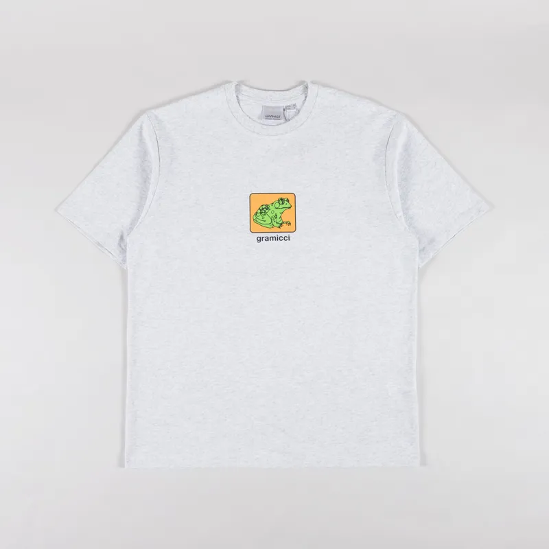 Gramicci Toad T Shirt Heather Ash