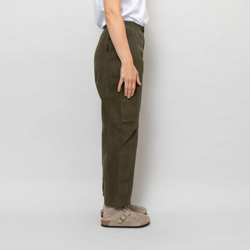Gramicci Womens Brushed Winter Twill Voyager Pants Deep Olive-4