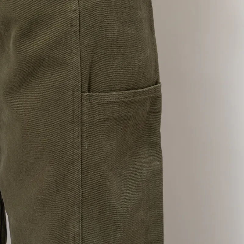 Gramicci Womens Brushed Winter Twill Voyager Pants Deep Olive-9