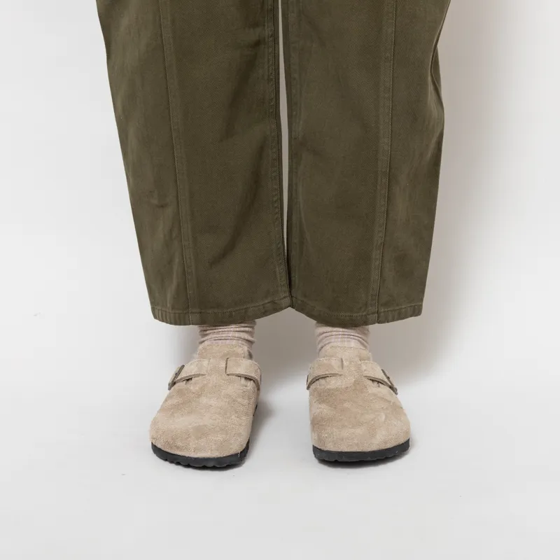 Gramicci Womens Brushed Winter Twill Voyager Pants Deep Olive-5