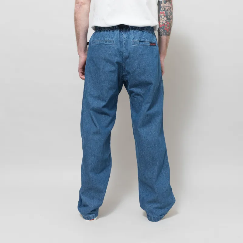 Gramicci Denim G-Pant Straight Fit Light Wash-3
