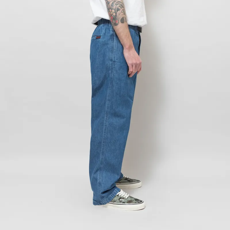 Gramicci Denim G-Pant Straight Fit Light Wash-4