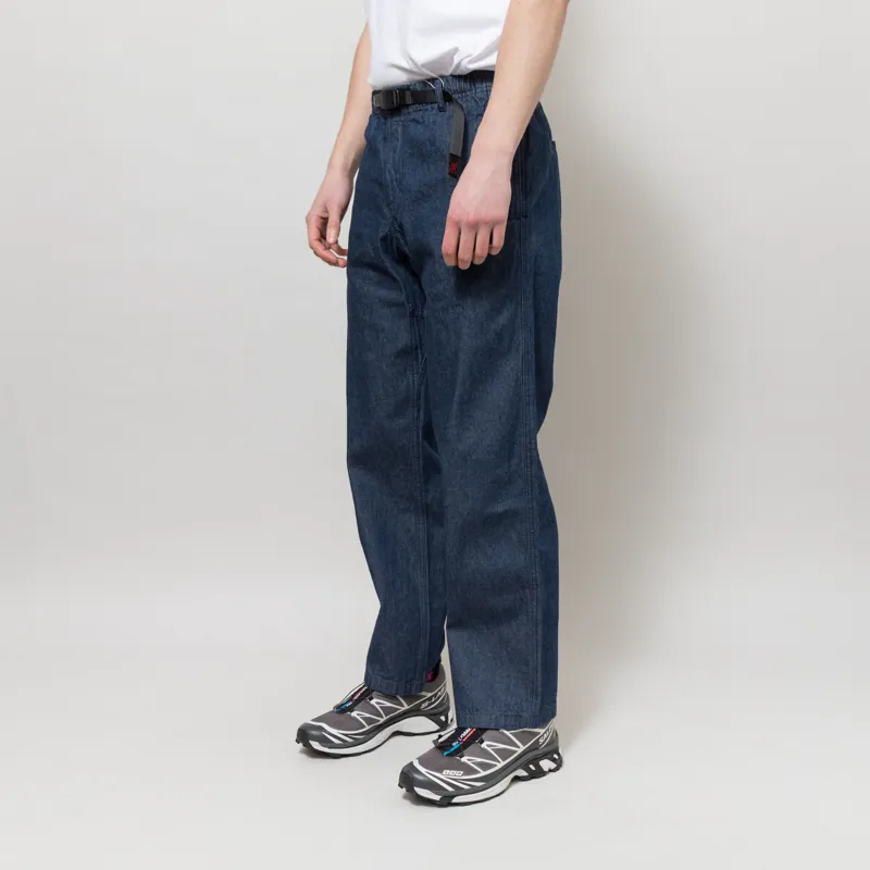 Gramicci Denim G-Pant Straight Fit Rinsed Indigo-1