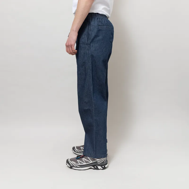 Gramicci Denim G-Pant Straight Fit Rinsed Indigo-2