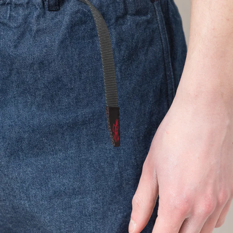 Gramicci Denim G-Pant Straight Fit Rinsed Indigo-8