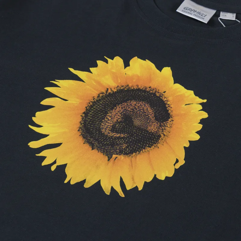 Gramicci G-Flower T Shirt Vintage Black-2
