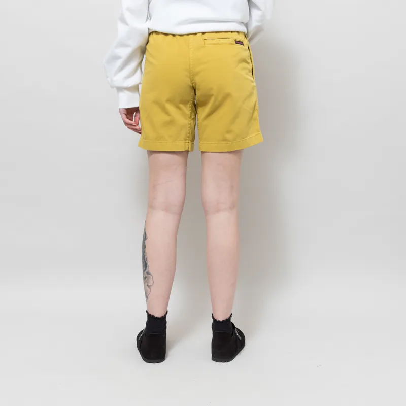 Gramicci Womens G-Short Pigment Dyed Mustard-2