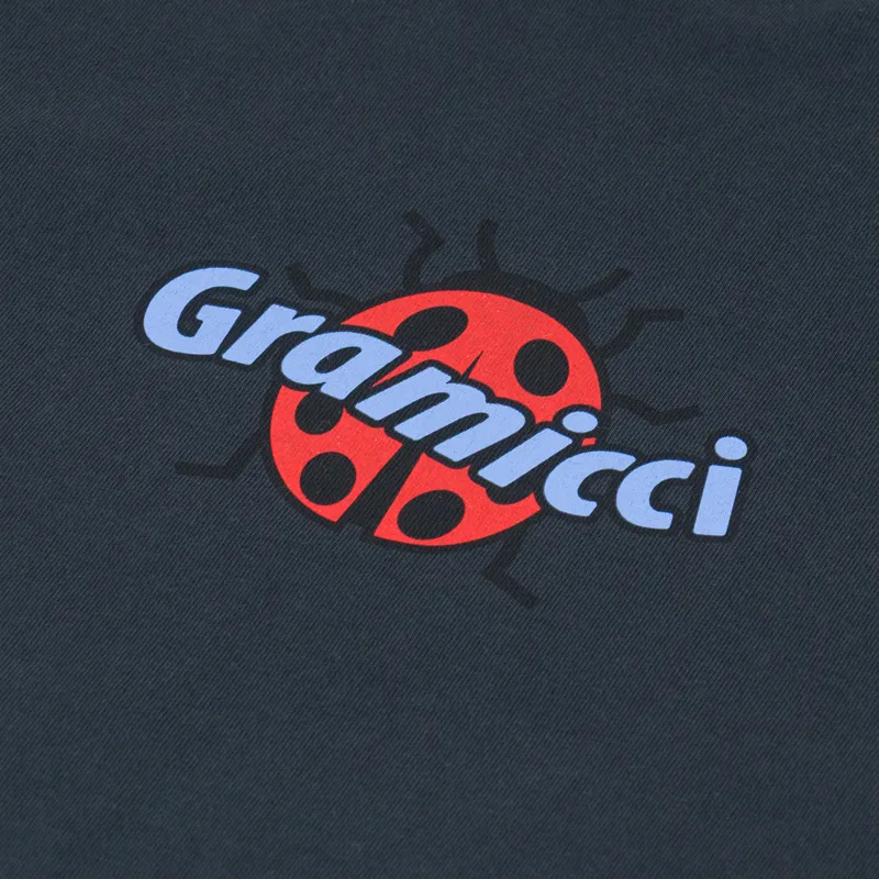 Gramicci Ladybug T Shirt Vintage Black-2