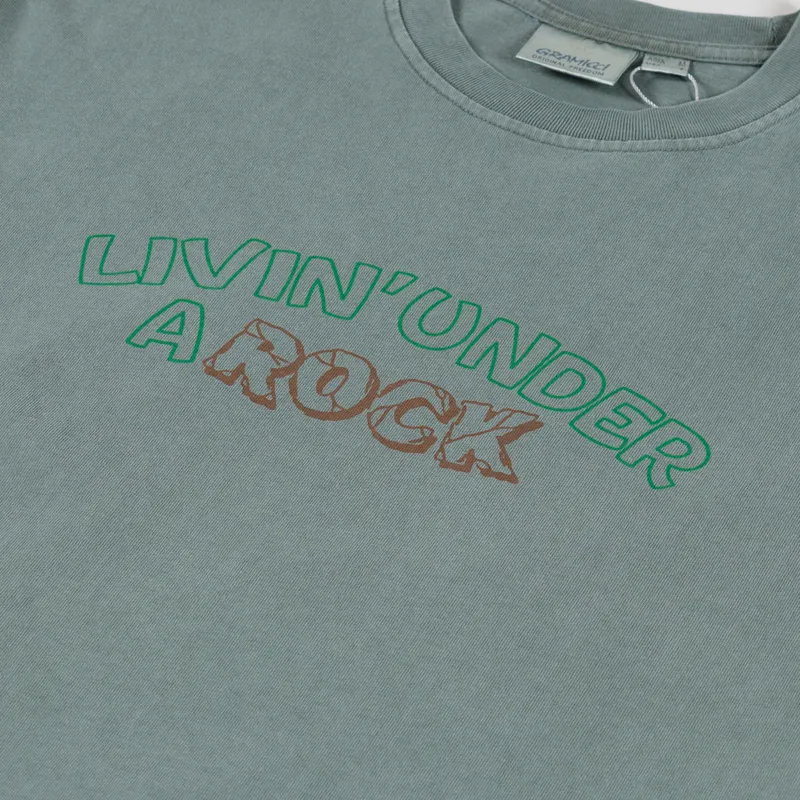 Gramicci Livin' T Shirt Sage Pigment-3