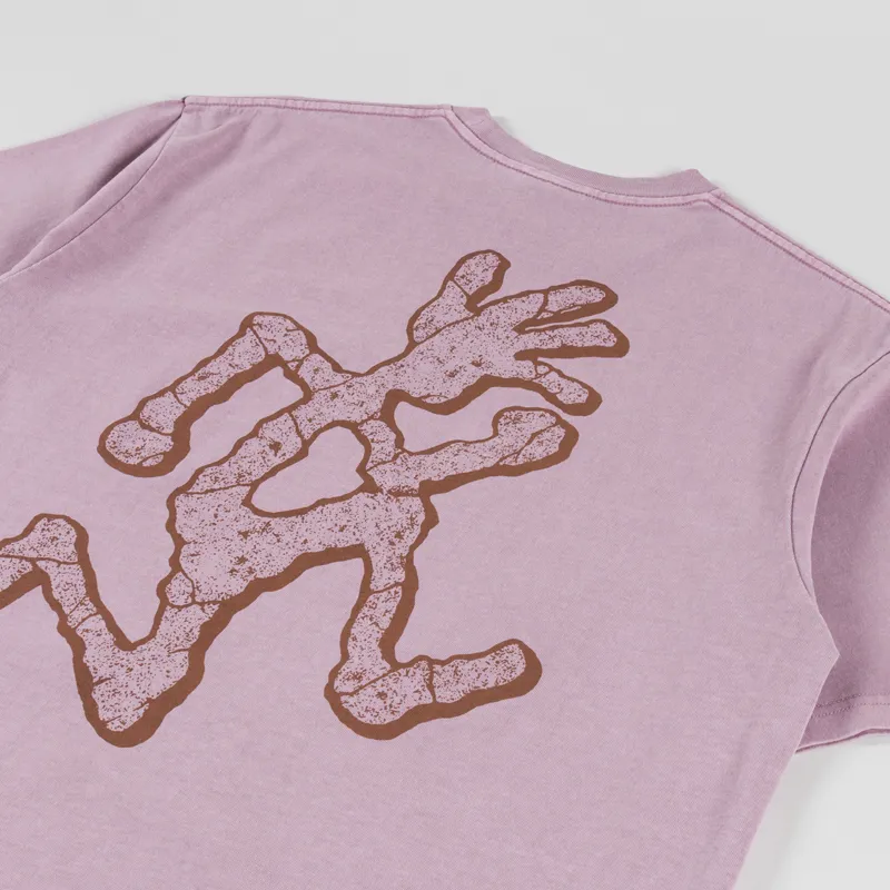 Gramicci Livin' T Shirt Lilac Pigment-4
