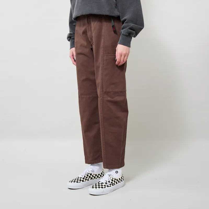 Gramicci Womens Voyager Pants Brown Pigment-1